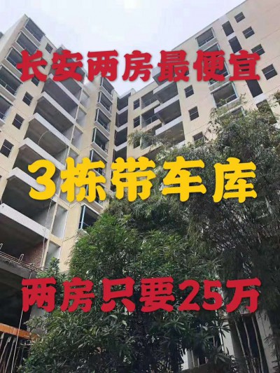 东莞长安小产权房【沙头一号】最便宜的两房 ,还是3栋小区房 , 两房低至25万不到​!